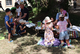 Children’s coloring station at the KomBioTa stand ©KomBioTa