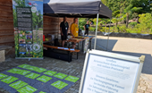 Wilhelma's Species Conservation Day: Besides international biodiversity research projects, the young species experts provided an insight into the diversity of native insects and how they can be protected. (Photo: Bunte Wiese Stuttgart)